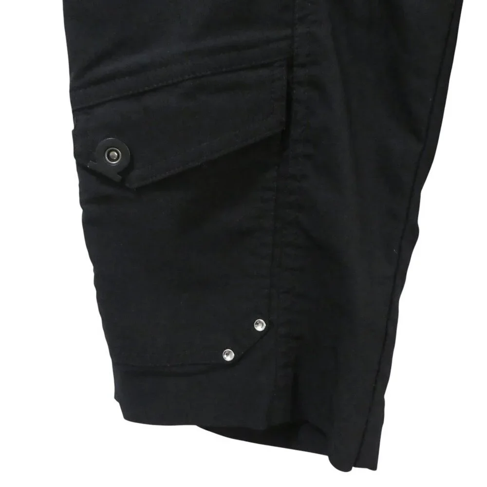 Jamie Sadock Black‎ Stretch Pull-on Knee Length Golf Capris Womens 6